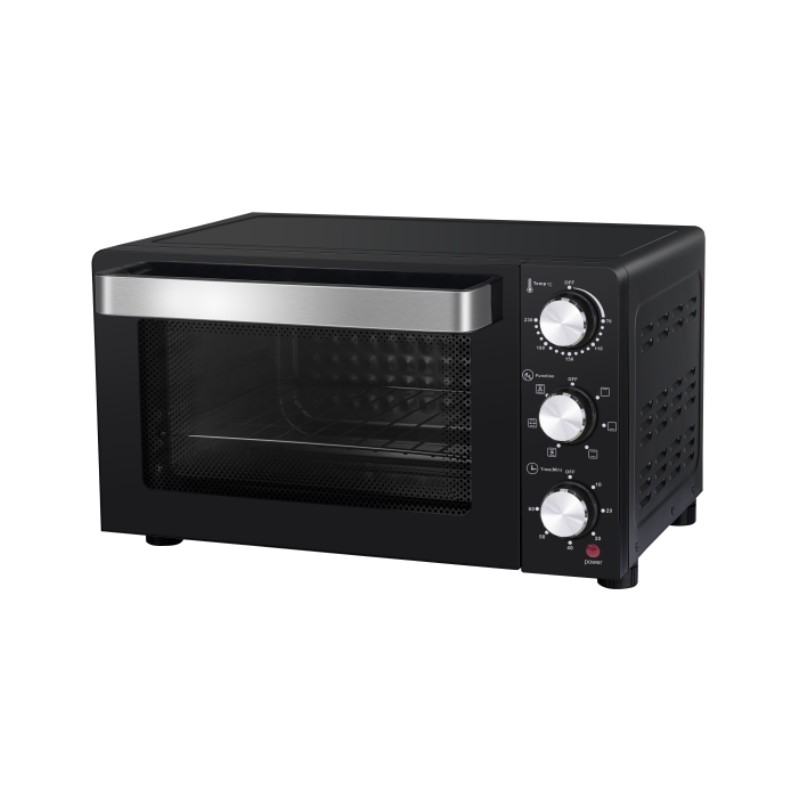 Double glass door electric oven